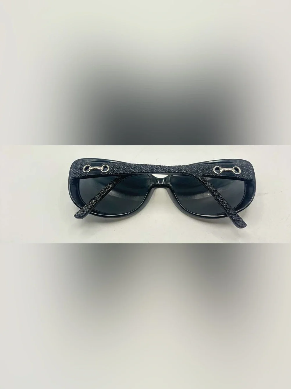 Nicole Miller Black Oval Sunglasses Frames Only